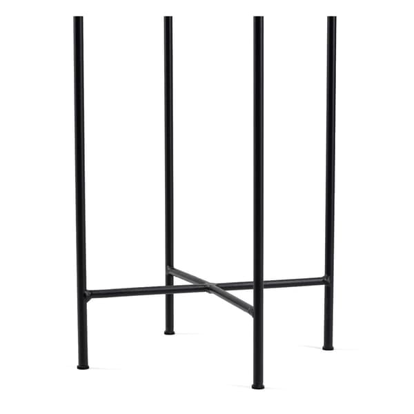 Blomstativ med låg 75 cm sort