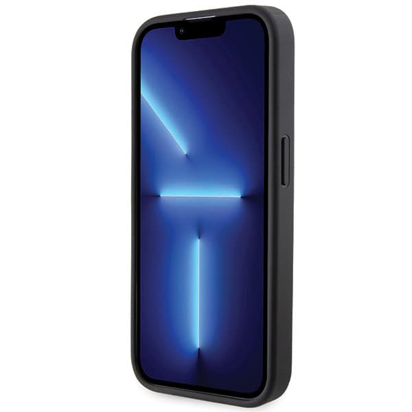 BMW Grip Hot Stamp-cover til iPhone 15 Pro Max, sort