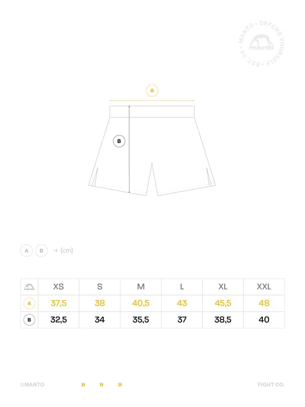 MANTO METAL Shorts Sort S