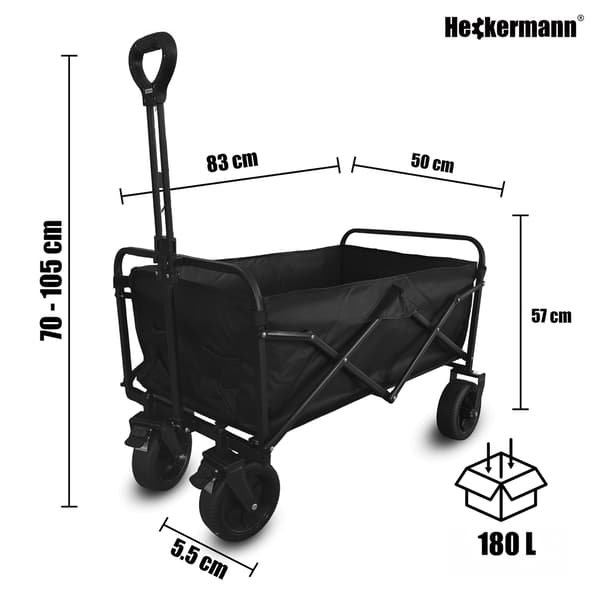 Heckermann LY03-C foldbar rejseklapvogn