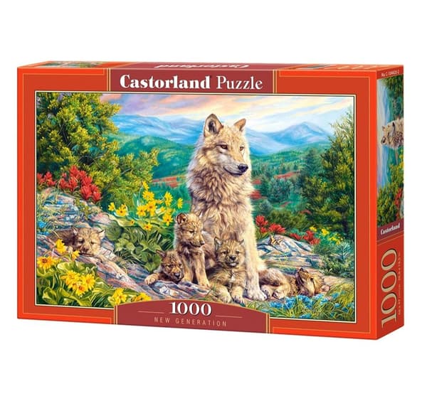 Puzzle 1000 Uuden sukupolven CASTOR