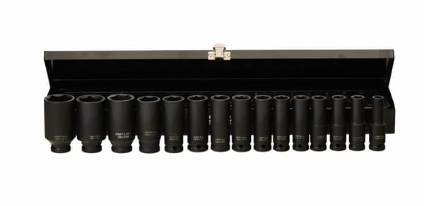 pitkät iskuhylsyt 1/2" 15 kpl 10-32 mm KD11769