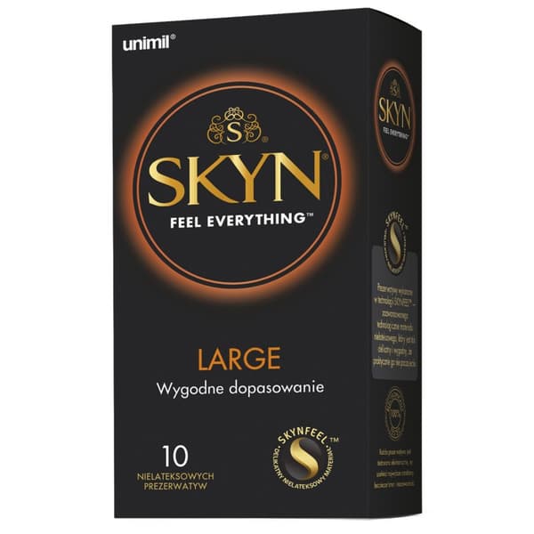 Skyn Stora kondomer - 10 st.
