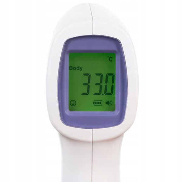 Berøringsfri digital infrarød medicinsk termometer
