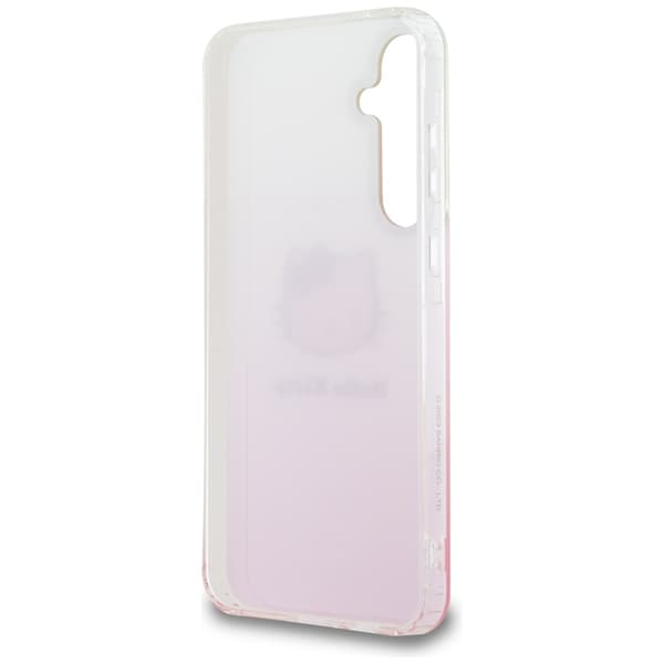 Hello Kitty IML Gradient Electrop Kitty Head-skal till Galaxy A55, rosa
