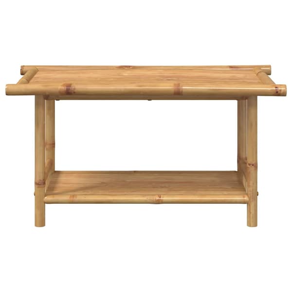 vidaXL Sohvapöytä, 90x50x45 cm, Bambu