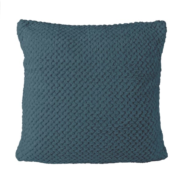 Örngott 40x40 jacquard havsblå