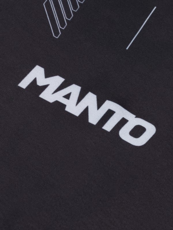 MANTO Rashguard Lyhythihainen SHIELD Musta L