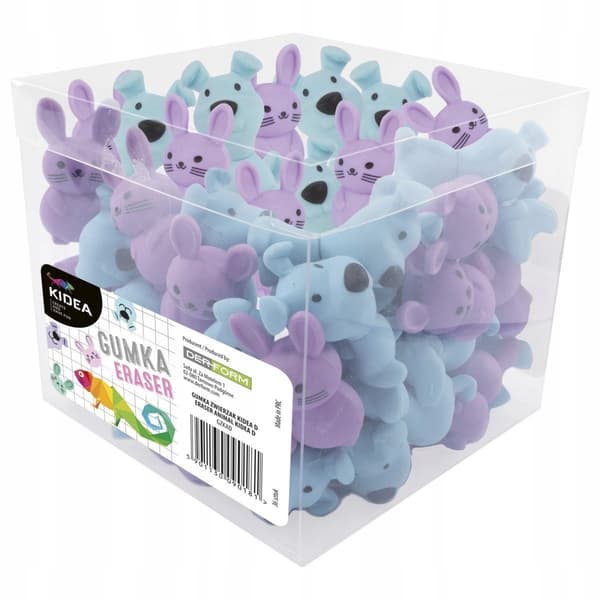 KIDEA ANIMALS ERASER D 0181 A'36