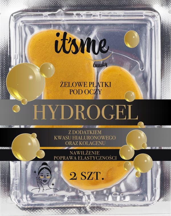 Hydrogel ögonplåster 2 st Hydrogel kollagen utjämnande