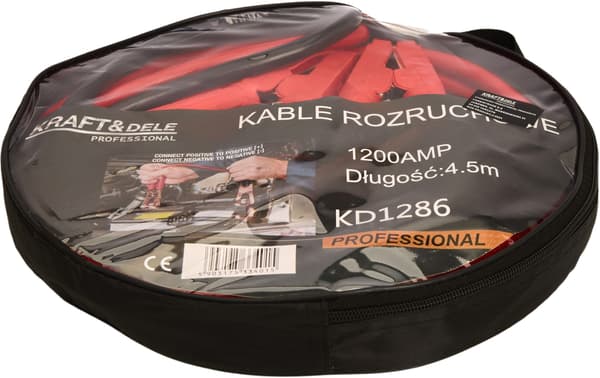 Startkablar 1200A 4,5m KD1286