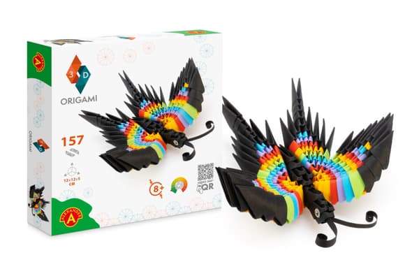 Origami 3D - Fjäril