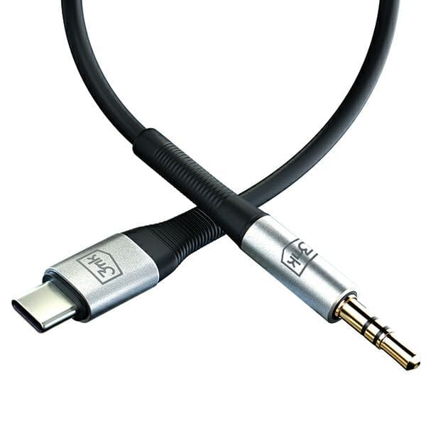 3mk AUX USB-C til 3,5 mm jack-kabel