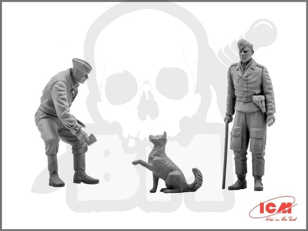 ICM48085 Tysk Luftwaffe Ground 1939-1945 1:48