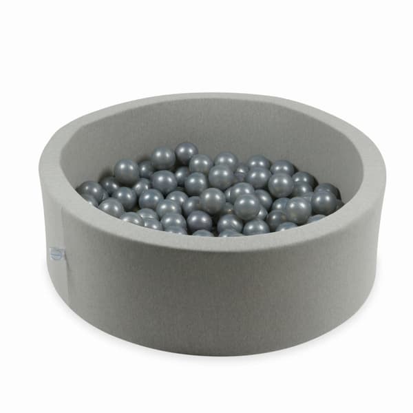 Legetøjskugler ø7cm 100 stk. sølv