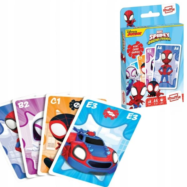 4-i-1 KORTSPEL SPIDEY 3318
