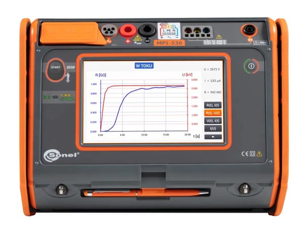 SONEL MPI-536 Elektrisk Parametermåler med Kabeladapter