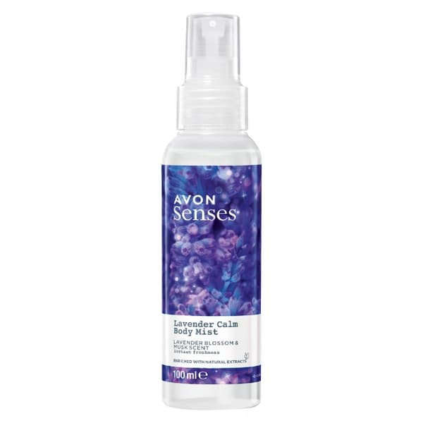 Avon - Lavender Calm body mist lavendel og moskus Senses 100 ml