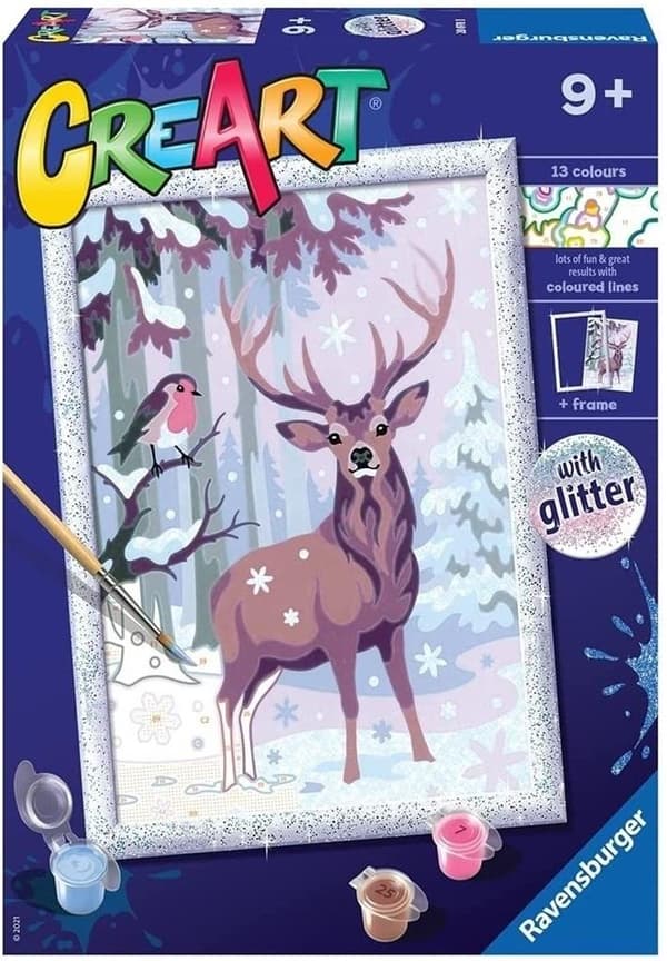 CreArt for børn: Vintervenner