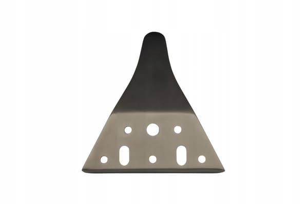 Sort metalmøbelben til skab, seng, loftmøbel, skrå, 18 cm