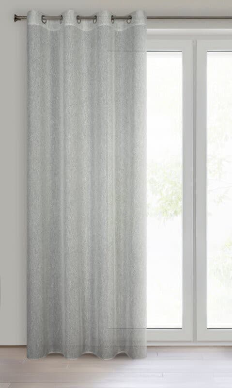 KENDAL gardin 140x250 sølv