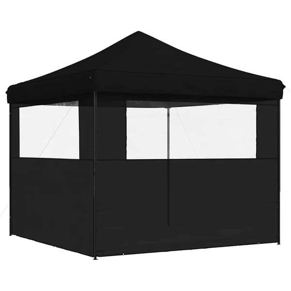 vidaXL 2-vægs pop-up festtelt sort