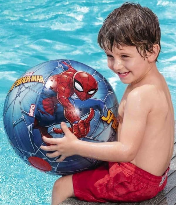 Oppustelig strandbold til poolen Bestway Spider-Man 51 cm