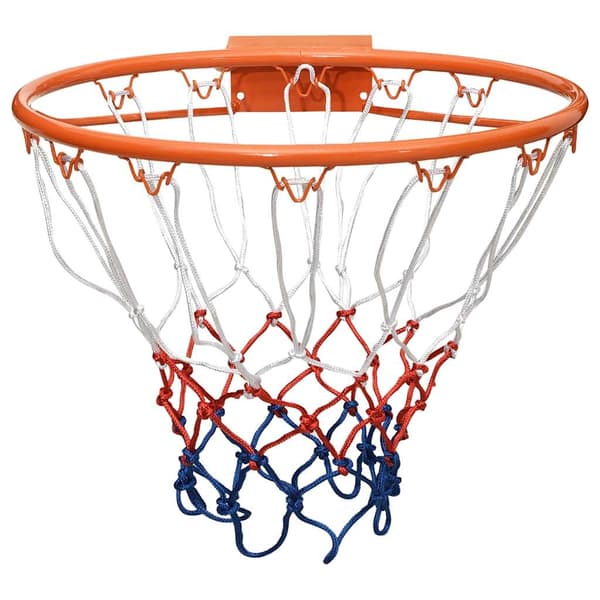 vidaXL Basketkorg orange 39 cm stål