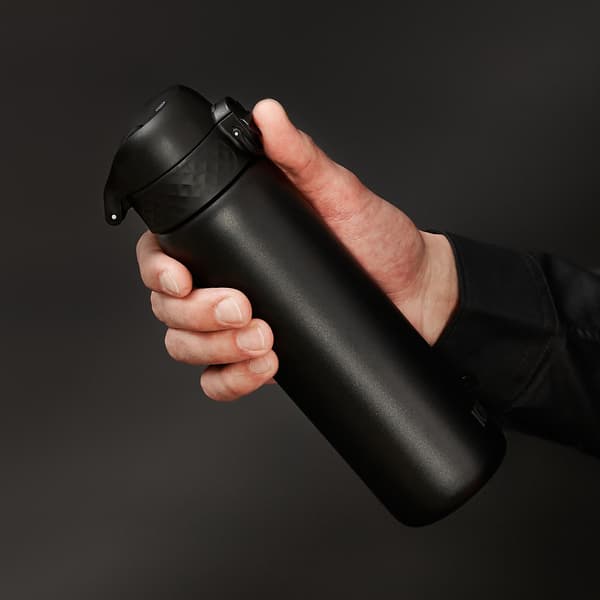 ION8 Enkeltvægget flaske I8SS600BLK Sort