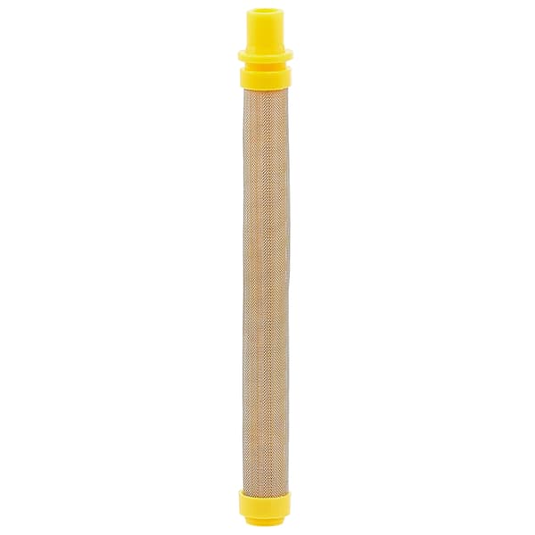 Sormisuodatin maaliruiskulle, 100 mesh, keltainen