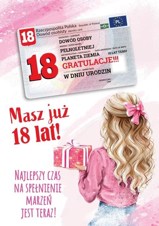 Fødselsdagskort 18
