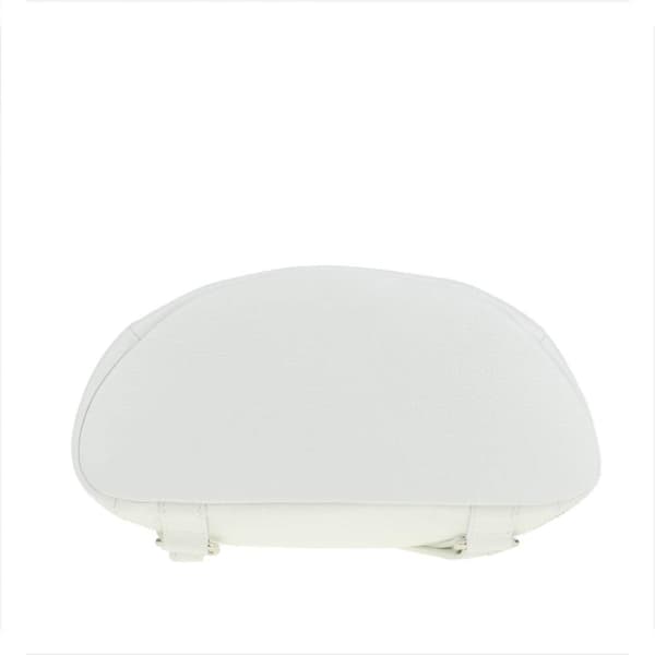 En elegant hvid læderrygsæk