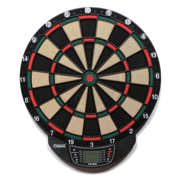 Elektronisk dartskive MASTER Elect 65 + 6 dartpile