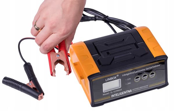 Bilbatteriladdare 24V 12V 25A AGM START-STOPP