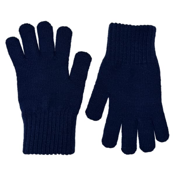 Handsker-05 dame vinter marineblå
