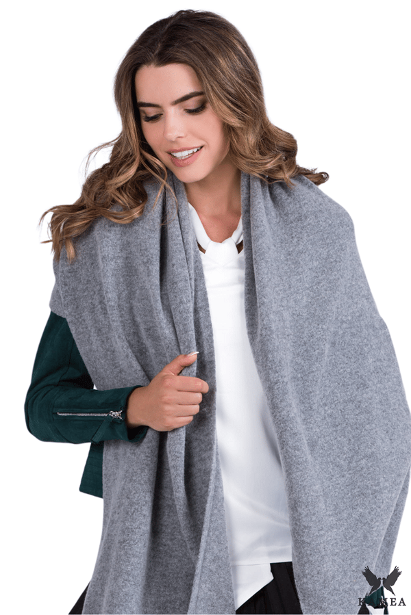 SCARF*01 dam vinter silverfärgad