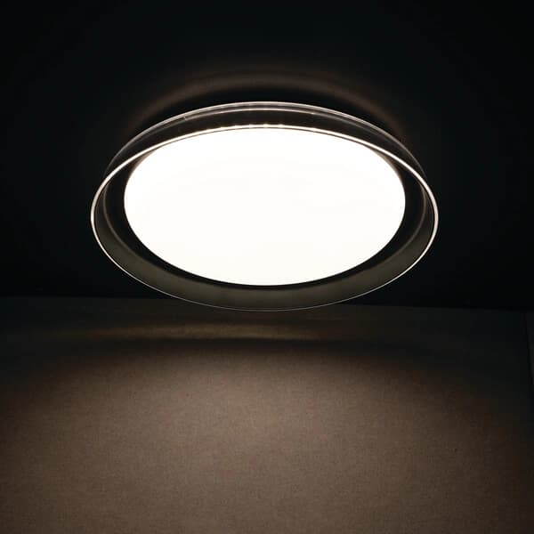 LED loftlampe NIFU 17,8W neutral sort Kanlux