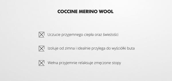 Vinterfoder av merinoull - COCCINE MERINO WOOL 41