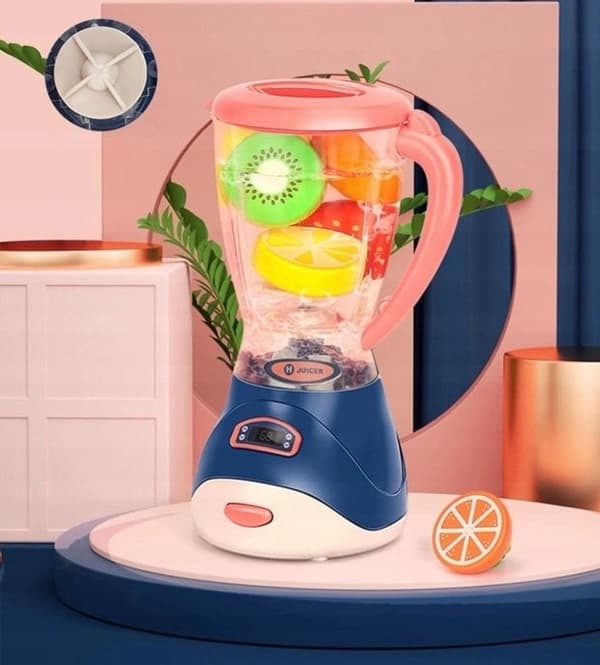 Blender til børn, robot, husholdningsapparater, lydlys, 1CE