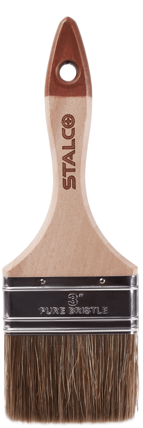 Stalco engelsk træbørste 3” / 57 / 15 mm S-38998