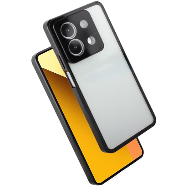 Etui til Xiaomi Redmi Note 13 5G, Magnetisk Dobbelt Glas, Sort