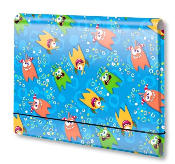 Foldet mappe A5 T0115 Monster