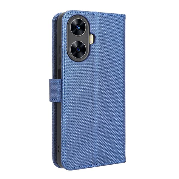 Realme C55 Flipfodral, Plånbok, Smart Magnet, Blå