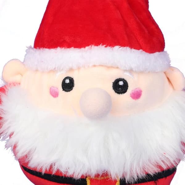 Julemandens plysmaskot 20 cm