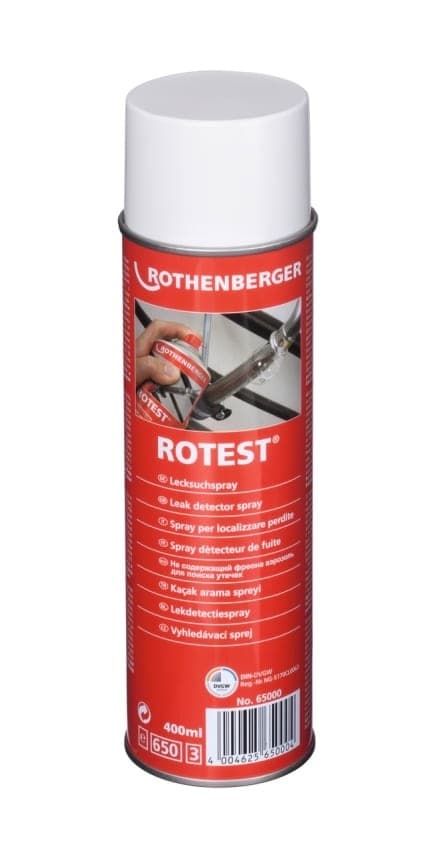 ROTEST SPRAY, 400 ml TIL LOKALISERING AF LÆKAGE