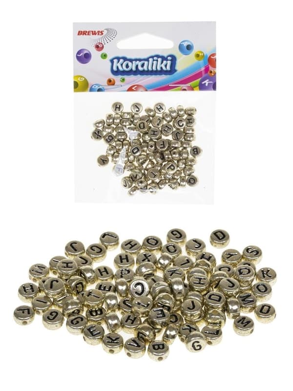 Guld alfabetperler