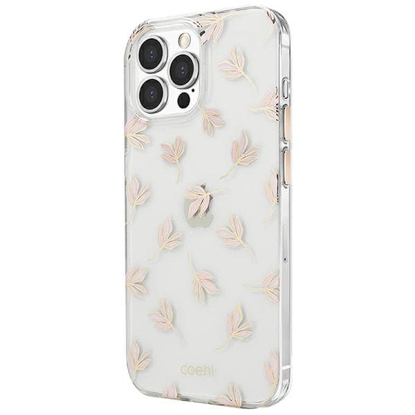 UNIQ Coehl Fleur-cover til iPhone 13 Pro Max, lyserød