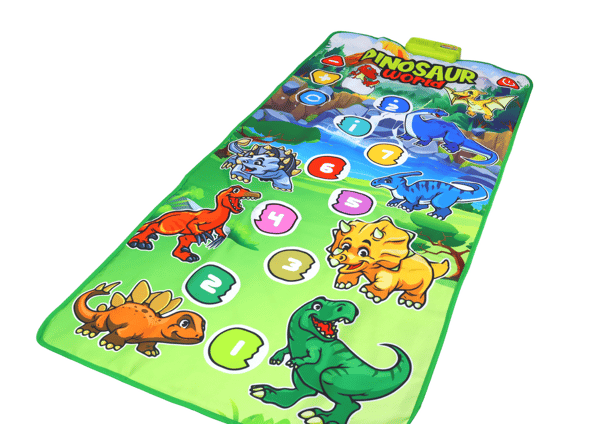 Pædagogisk interaktiv dansemåtte dinosaurlyde