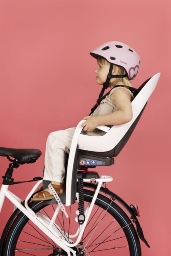 Hamax - Caress Cykelsadel för Paketmontering - Grön/Svart