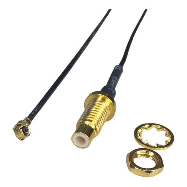 Pigtail MHF4 / SMC-hylsa RF0.81 10cm
